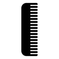 Comb icon black color vector illustration image flat style