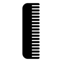 Comb icon black color vector illustration image flat style