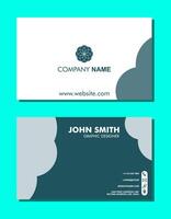 Business card design vector