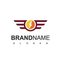 Flash Energy Logo, Energy Power electric speed creative Logotype concept vector