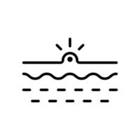 Pimple and Inflammation Sebum Line Icon. Skin Acne, Blackhead, Comedo Linear Pictogram. Deep Pustule Skin Problem Outline Icon. Isolated Vector Illustration.