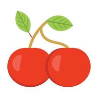 cherry vector icon  Which Can Easily Modify Or Edit