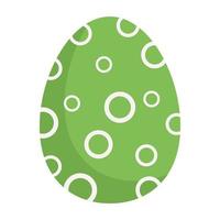 icono de vector de huevo de pascua que puede modificar o editar fácilmente