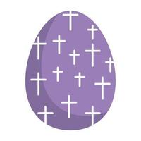 icono de vector de huevo de pascua que puede modificar o editar fácilmente