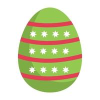 icono de vector de huevo de pascua que puede modificar o editar fácilmente