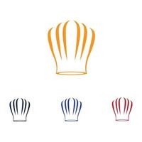 chef hats logo vector