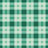 Green seamless pattern cloth graphic simple square tartan pattern vector
