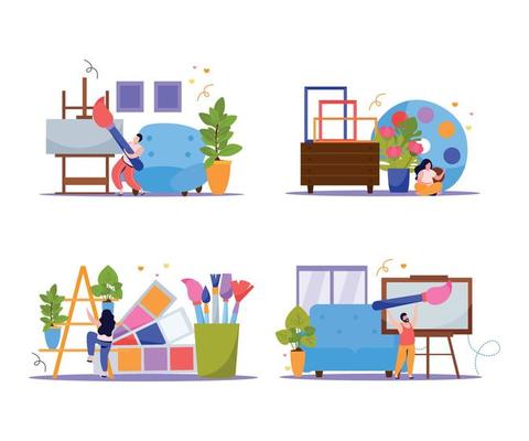 International Artists Day 2x2 Design Concept