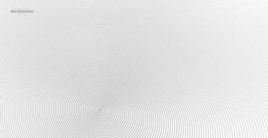 Concentric circle. Illustration for sound wave. Abstract circle line pattern. Black and white graphic vector