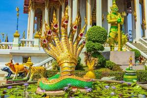 colorido wat don mueang phra arramluang templo budista bangkok tailandia. foto