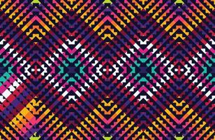 ethnic pattern design for clothes vector