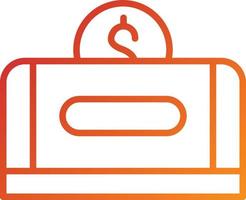 Donation Icon Style vector