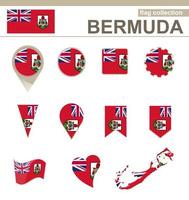 Bermuda Flag Collection vector