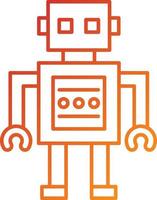 Robot Icon Style vector
