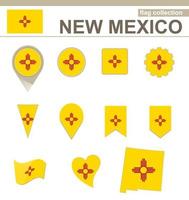 New Mexico Flag Collection vector