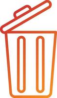 Trash Icon Style vector