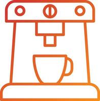 Coffee Machine Icon Style vector