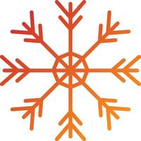 Snowflake Icon Style vector