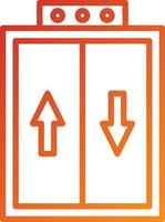 Elevator Icon Style vector