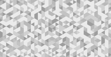 Abstract white - gray background texture with many triangles - Vector