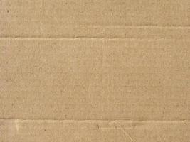 brown corrugated cardboard texture background photo