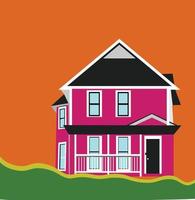 Home Cute Pink Germany vector