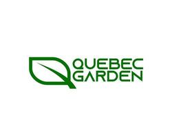 Letter Q leaf logo design. Letter G initial logo. Outline leaf silhouette