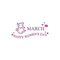 8 march International Women's day 4mp vector