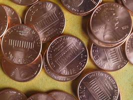 Dollar coins, United States photo