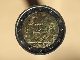 2 euro coin, European Union photo
