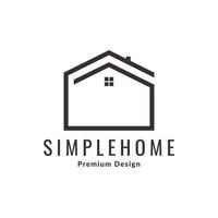 letter G with home roof logo design, vector graphic symbol icon illustration creative idea