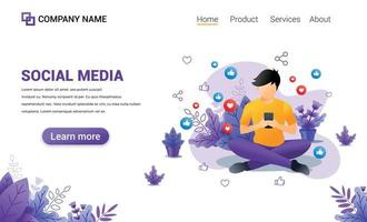 Website Banner, template, web interface, social media banner illustration Template vector fully editable Design