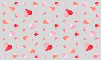 happy valentine's day love wallpaper background heart vector