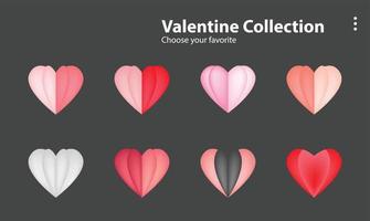 happy valentine's day love wallpaper background heart vector