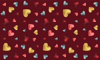 happy valentine's day love wallpaper background heart vector