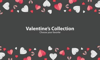 happy valentine's day love wallpaper background heart vector