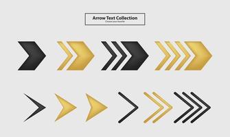 flat design arrow collection vector directional sign icons set collection modern colorful geometric