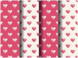 happy valentine's day love wallpaper background heart vector