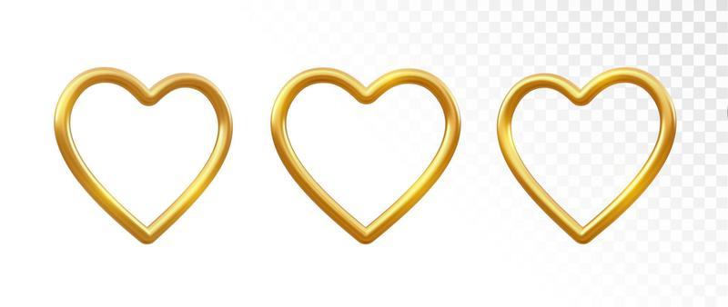 Gold Heart Vector Art, Icons, and Graphics for Free Download