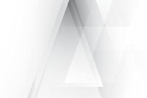 Abstract white and gray color, modern design background with geometric shape. Vector illustration.