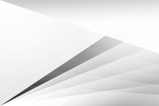 Abstract white and gray color, modern design background with geometric shape. Vector illustration.