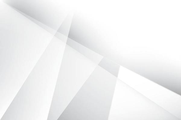 Abstract white and gray color, modern design background with geometric shape. Vector illustration.