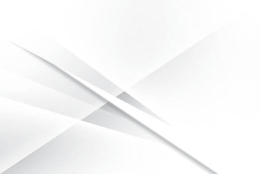 Abstract white and gray color, modern design background with geometric shape. Vector illustration.