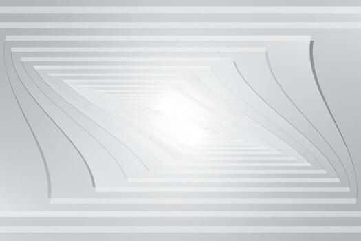 Abstract white and gray color, modern design background with geometric shape. Vector illustration.