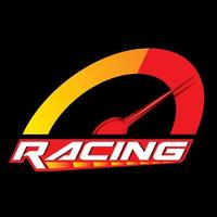 Racing Concept for Design logo and Vector Template.