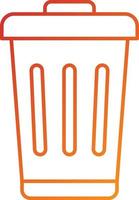 Trash Icon Style vector