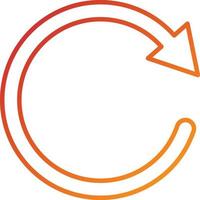 Redo Icon Style vector
