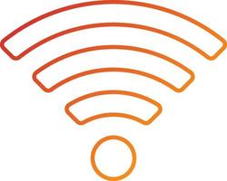 Wifi Icon Style vector