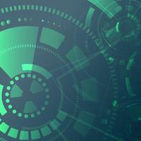 abstract vector techno background