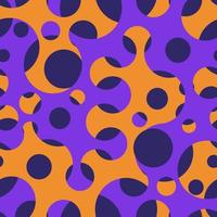 Vector seamless pattern, geometric abstract background of simple shapes, wallpaper